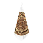 Tribal Maya Calendar Print Hand Towel