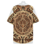 Tribal Maya Calendar Print Hawaiian Shirt