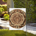 Tribal Maya Calendar Print House Flag