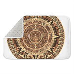 Tribal Maya Calendar Print Indoor Door Mat
