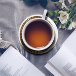 Tribal Maya Calendar Print Leather Coaster Set