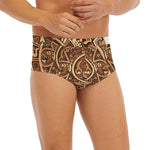 Tribal Maya Calendar Print Men's Briefs