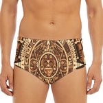 Tribal Maya Calendar Print Men's Triangle Swim Briefs