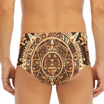 Tribal Maya Calendar Print Men's Triangle Swim Briefs