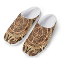 Tribal Maya Calendar Print Mesh Casual Shoes