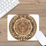 Tribal Maya Calendar Print Mouse Pad