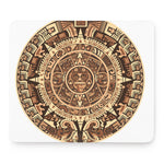 Tribal Maya Calendar Print Mouse Pad