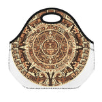 Tribal Maya Calendar Print Neoprene Lunch Bag