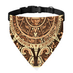 Tribal Maya Calendar Print Over The Collar Dog Bandana