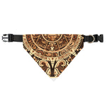 Tribal Maya Calendar Print Over The Collar Dog Bandana