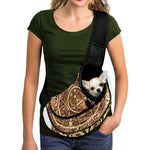 Tribal Maya Calendar Print Pet Sling Carrier