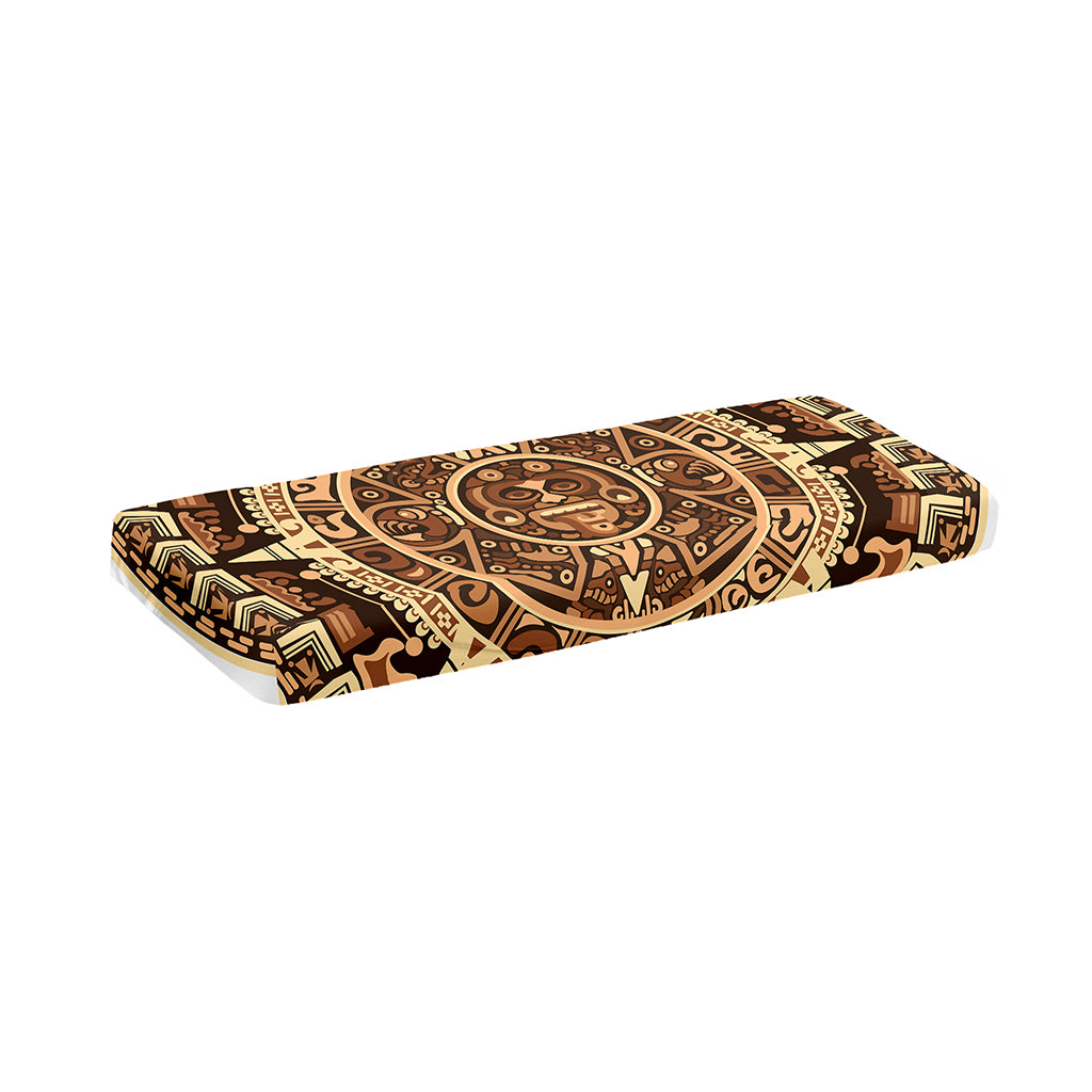 Tribal Maya Calendar Print Piano Keyboard Cover