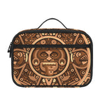 Tribal Maya Calendar Print Portable Lunch Bag
