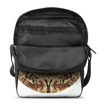 Tribal Maya Calendar Print Rectangular Crossbody Bag