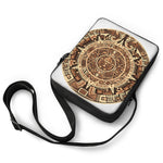 Tribal Maya Calendar Print Rectangular Crossbody Bag