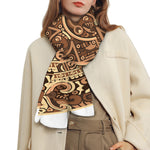 Tribal Maya Calendar Print Scarf