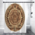 Tribal Maya Calendar Print Shower Curtain