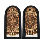 Tribal Maya Calendar Print Skillet Handle Cover