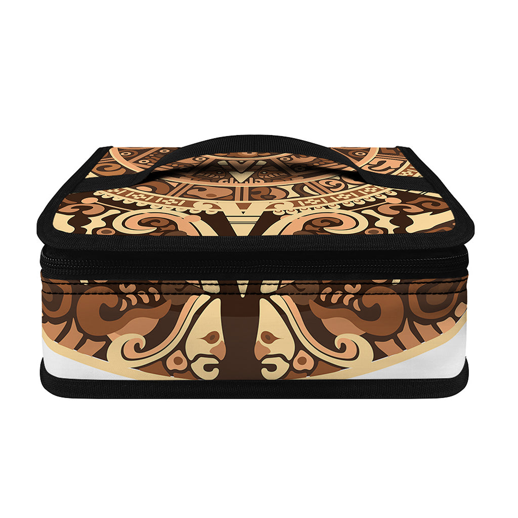 Tribal Maya Calendar Print Small Lunch Bag