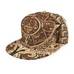 Tribal Maya Calendar Print Snapback Cap