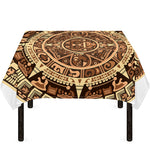 Tribal Maya Calendar Print Tablecloth