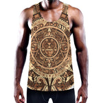 Tribal Maya Calendar Print Training Tank Top