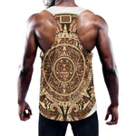 Tribal Maya Calendar Print Training Tank Top