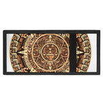 Tribal Maya Calendar Print Trifold Wallet