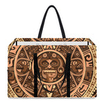 Tribal Maya Calendar Print Utility Tote Bag
