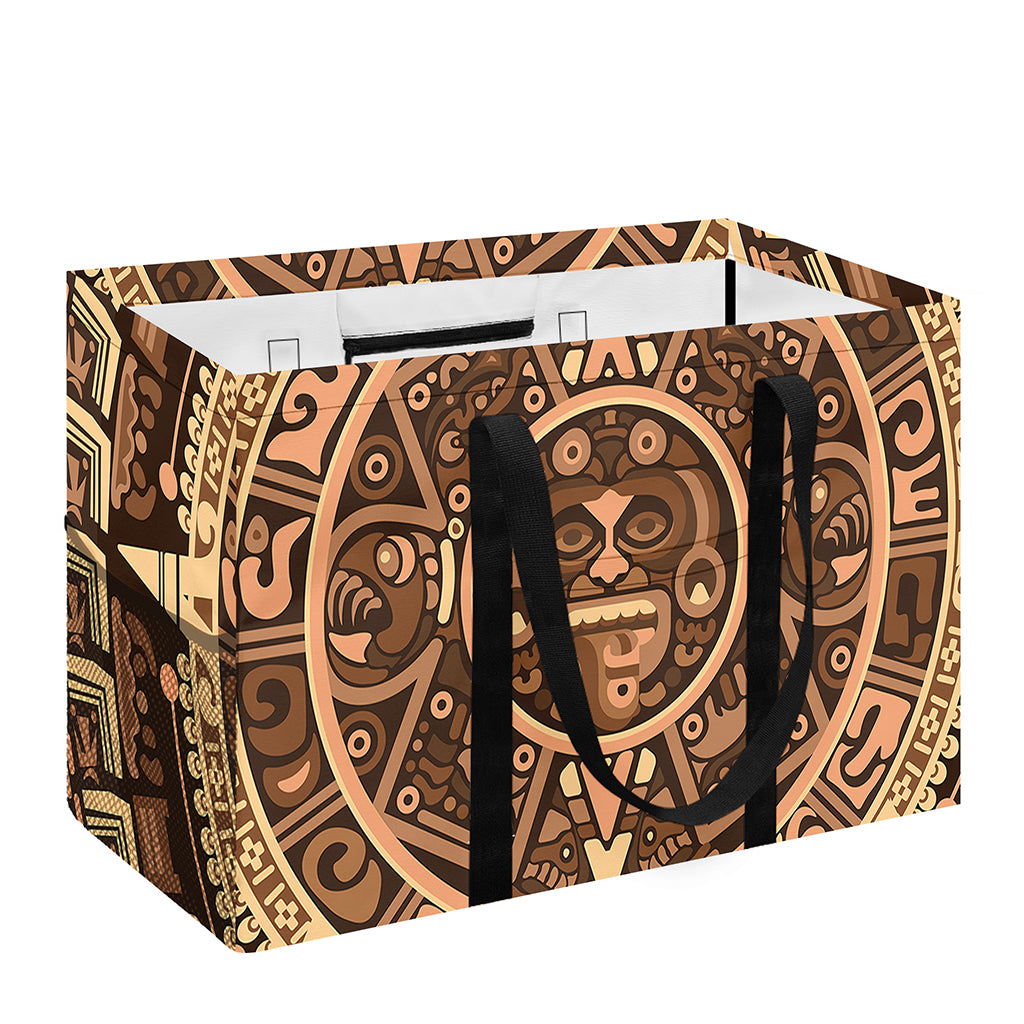 Tribal Maya Calendar Print Utility Tote Bag