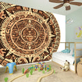 Tribal Maya Calendar Print Wall Sticker