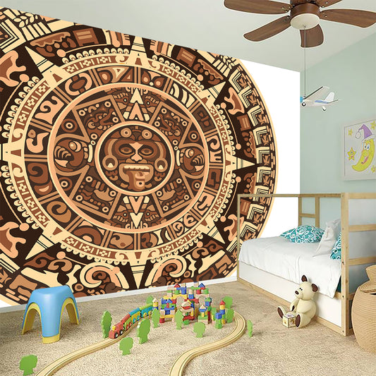Tribal Maya Calendar Print Wall Sticker