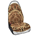 Tribal Maya Calendar Print Waterproof Car Seat Cover