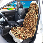 Tribal Maya Calendar Print Waterproof Car Seat Cover