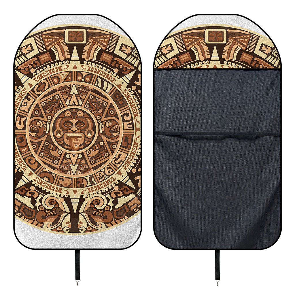 Tribal Maya Calendar Print Waterproof Car Seat Cover