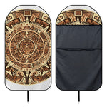 Tribal Maya Calendar Print Waterproof Car Seat Cover