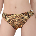 Tribal Maya Calendar Print Women's Panties