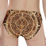 Tribal Maya Calendar Print Women's Panties