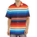 Tribal Mexican Blanket Pattern Print Aloha Shirt