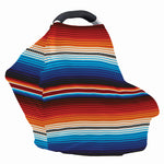 Tribal Mexican Blanket Pattern Print Baby Seat Cover