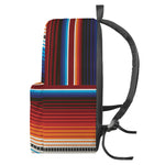 Tribal Mexican Blanket Pattern Print Backpack