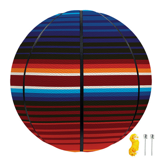 Tribal Mexican Blanket Pattern Print Basketball