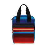 Tribal Mexican Blanket Pattern Print Bible Tote Bag