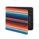 Tribal Mexican Blanket Pattern Print Bifold Wallet