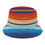 Tribal Mexican Blanket Pattern Print Bucket Hat
