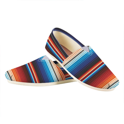 Tribal Mexican Blanket Pattern Print Casual Shoes