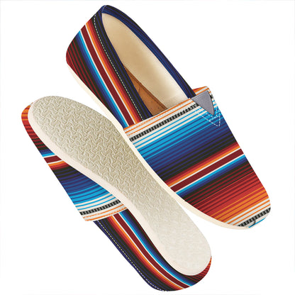 Tribal Mexican Blanket Pattern Print Casual Shoes