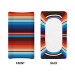 Tribal Mexican Blanket Pattern Print Changing Pad Cover