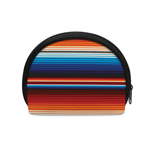 Tribal Mexican Blanket Pattern Print Coin Purse