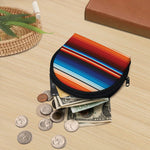 Tribal Mexican Blanket Pattern Print Coin Purse